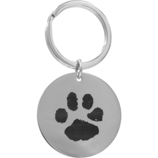 Front image of Circle Keyring