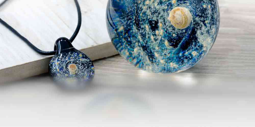 An assortment of Serenity Glass products laid out